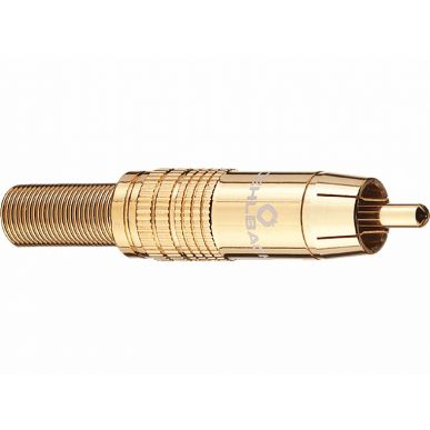 Разъем Oehlbach PERFORMANCE Cinch Plug CJG 51 5,50mm2, gold - 4 pcs, D1C4101